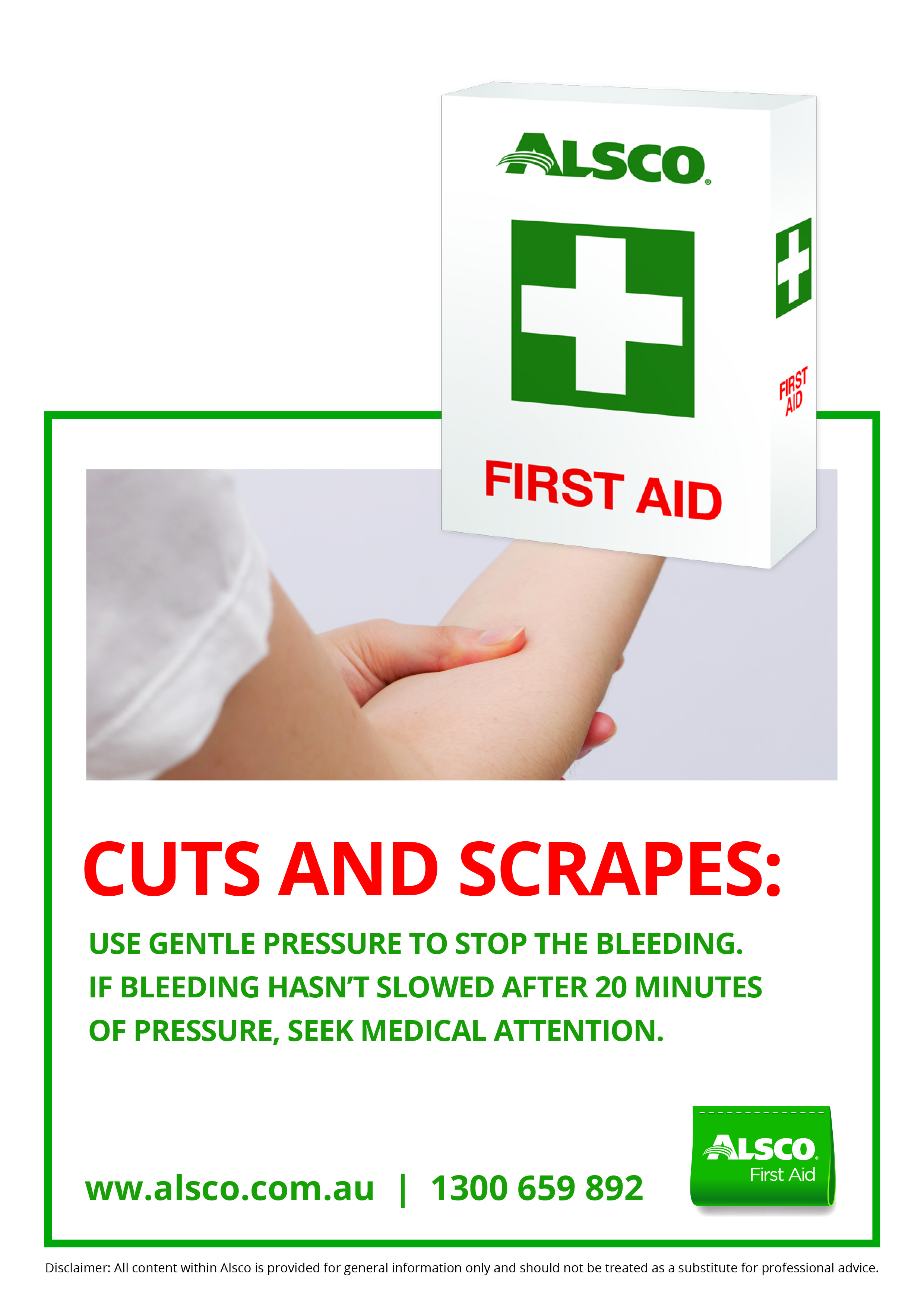 Workplace First Aid Posters Download Free Posters Alsco - 