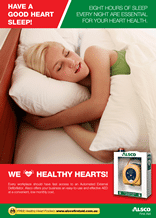 Healthy Heart Poster: Have a good sleep
