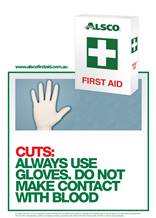 First Aid Poster Cuts